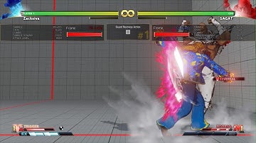 STREET FIGHTER V vt2 G buff setup corner