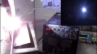 INTER TIG 200AC DC PULSE ручки управления, 2-х, 4-х тактный режим, переменка, баланс