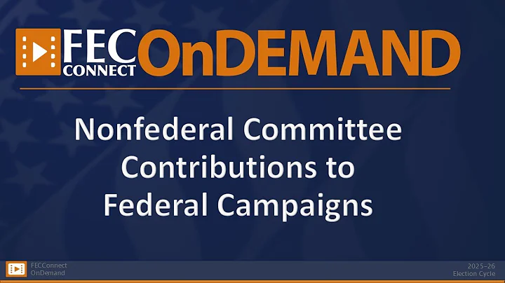 Nonfederal Committee Contributions to Federal Campaigns (2025-26)