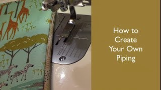 How to Create Your Own Piping