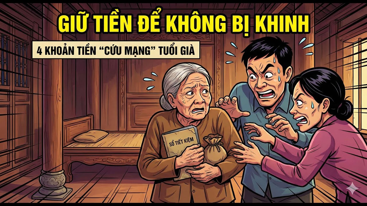 Về Già Dù Nghèo Đến Mấy, Tuyệt Đối Phải Giữ 4 Khoản Tiền Này Nếu Không Muốn Khổ