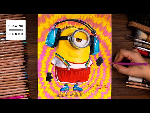 Drawing Minions2 The Rise of Gru - Stuart [Drawing Hands]