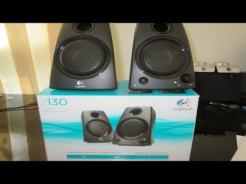 Logitech Z130 Speakers Review -