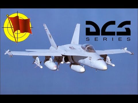 DCS World: F/A-18C Hornet - Часть 9 - Посадка на авианосец в простых метеоусловиях (перевод)