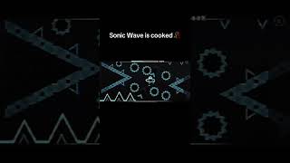 Sonic Wave is cooked 🥀 #geometrydash #funny #memes #shorts