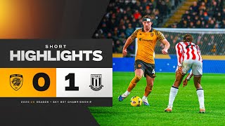 Hull City 0-1 Stoke City | Short Highlights | Sky Bet Championship