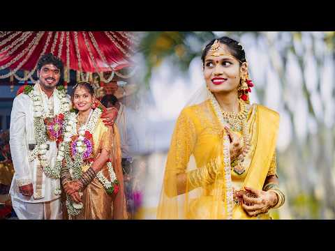 Best Telugu Cinematic Wedding Video 4K | Srinisha +Tagore | Ronald Sparkle Photography