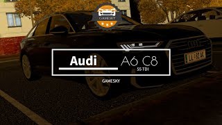 City Car Driving 1.5.6 - 2018 Audi A6 C8 55 TDI | Night Driving | 60 FPS |  1080p | G920 screenshot 4