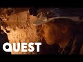 Rookie Hunters Find Rare Opal Belemnite In Underground Mine | Outback Opal Hunters