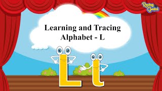 Writing Alphabet Letters For Children | Writing Alphabet L for Kids | Roving Genius