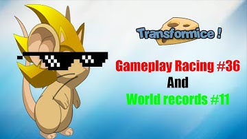 Transformice-Gameplay Racing #36 And  World Records #11