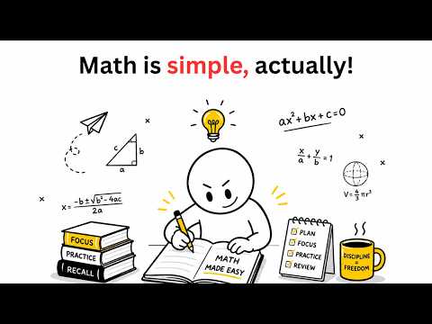 How to study MATH so FAST that it feels ILLEGAL