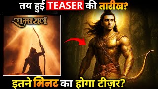 Confirmed: Ramayana teaser to be unveiled on this Partiular Date !