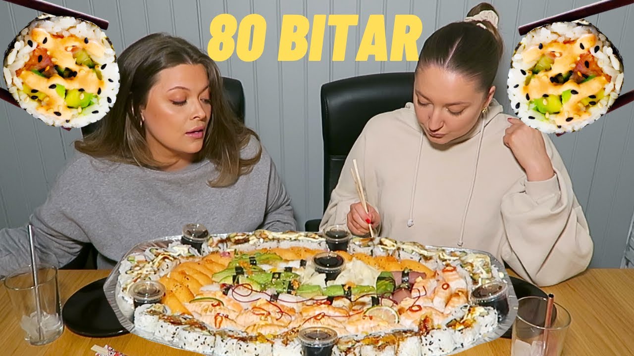 en klassisk SUSHI mukbang 🍣🥢