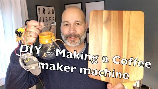 Making a Coffee Machine from old parts - DIY