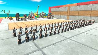 50 Ranged Units vs 13 Bosses - Animal Revolt Battle Simulator screenshot 4