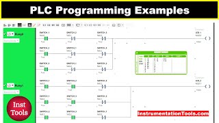 PLC Programming Examples: Condition-Based LED Control Via Switches