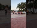 Dusk Workout at the Beach