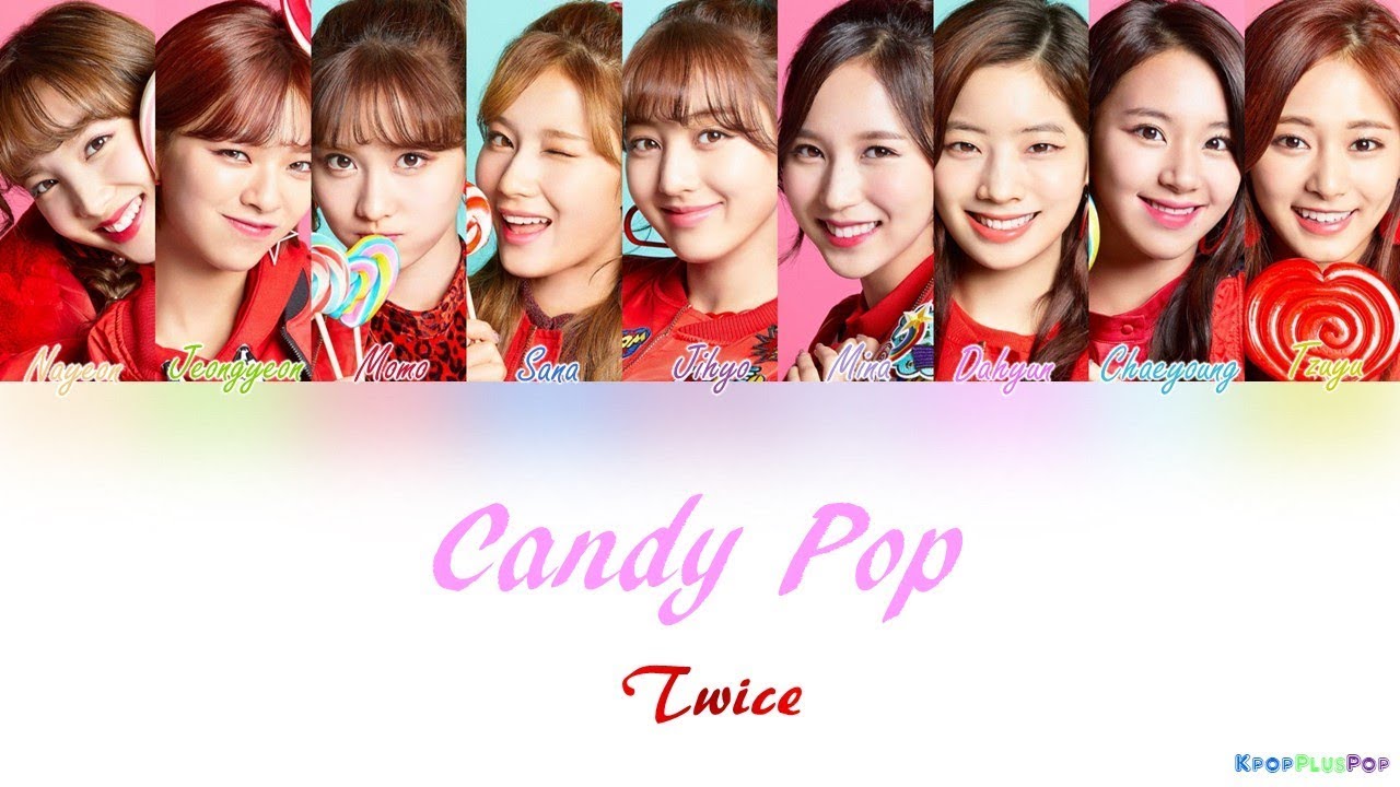 Twice 트와이스 Candy Pop Color Coded Lyrics Japanese Rom Eng Youtube