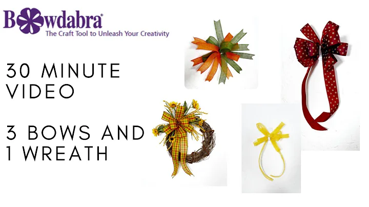How to make DIY Inexpensive Fall Bows & Wreath #fallbow2021