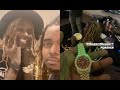 Young Thug Blesses His Producer Wheezy With A Custom Slat Rolex On His Birthday