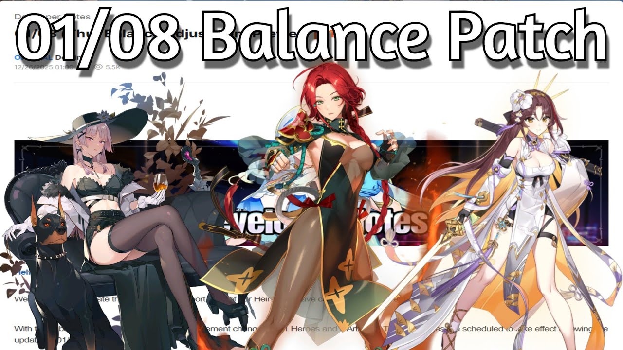 The WEIRDEST Balance Patch ever - YouTube