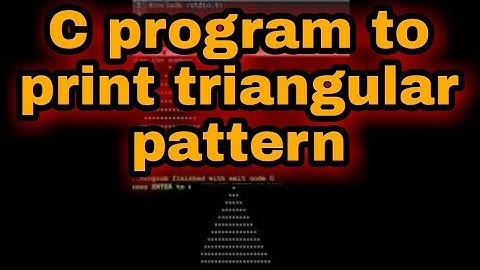 C program to print triangular pattern || #shorts #code #coding #coder #reels #programming