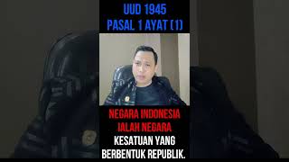 Pasal tentang NKRI !! #shorts #nkri #oktoberiandi #pasal #kesatuan #uud1945 #uud #1945 #republik