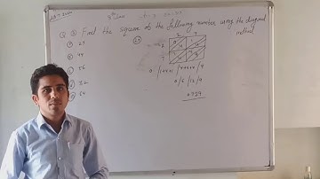 8th class, chapter 3 square and square root, ex 3.3 question 3 by deepak jangir