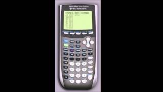 TI-84 Matrix Introduction
