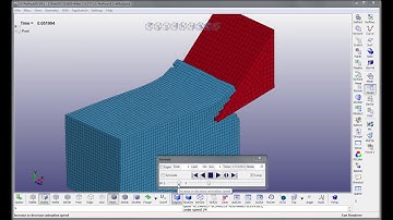 Simulation the process deforming the soil in LS-DYNA. Video tutorial (incomplete)