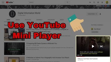 How to Use the YouTube Miniplayer - How can we Use the YouTube Miniplayer