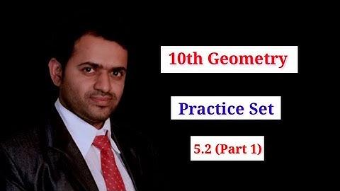 10th Geometry Practice set 5.2 Part 1 | Coordinate Geometry | Mahesh Prajapati