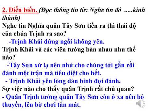 Bài giảng Lịch sử Lớp 4 - Nghĩa quân Tây Sơn tiến ra Thăng Long 1786