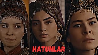 These Three in this Scene 🔥 || Hatunlar🤞 || #kuruluşosman #balahatun #malhunhatun