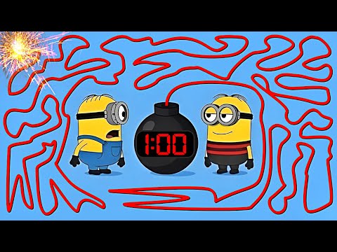 1 Minute Timer Bomb 💣 Minions 😜