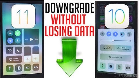 How to Downgrade iOS 11 To iOS 10.3.1 / 10.3.2 Without Losing Data iPhone iPad iPod