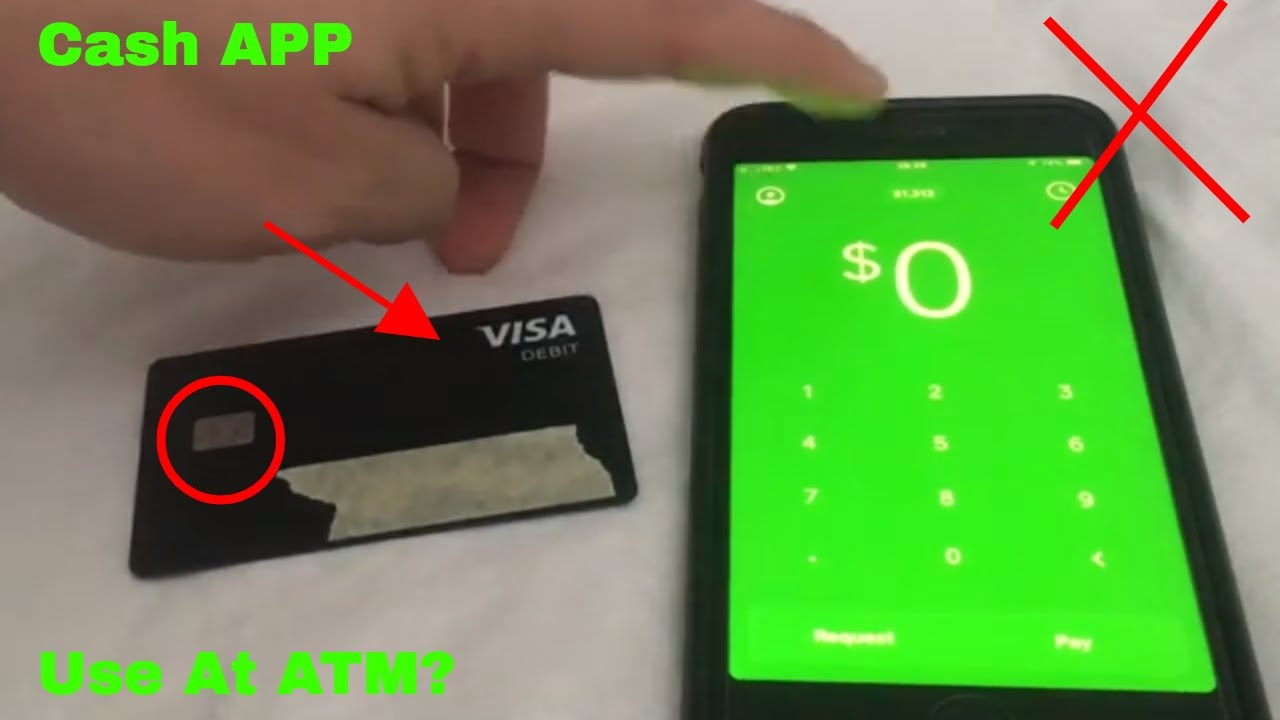 Cash App Use At An Atm Youtube