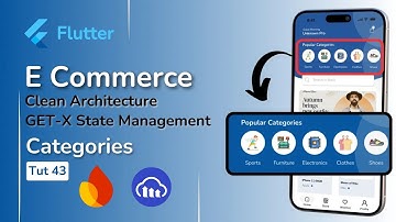 #43 Fetch & Show Categories with Firebase & Cloudinary | Flutter e-commerce app tutorial