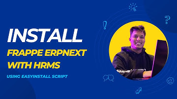 Install Frappe ErpNext with HRMS