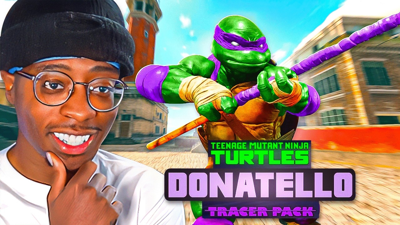 Donatello's BO-STAFF is SPEED META in Warzone 🐢