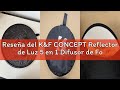 Reseña del K&F CONCEPT Reflector de Luz 5 en 1 Difusor de Fotografía 43"(110cm) Colapsable Portátil
