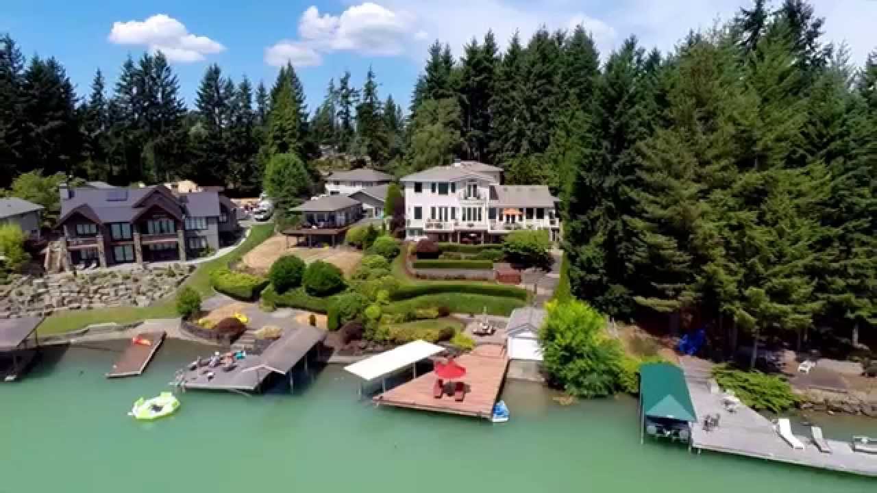 18006 28th St. E, Lake Tapps Luxury Waterfront Living on Lake Tapps