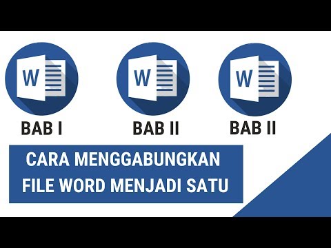 Video: Cara Menggabungkan Dua File