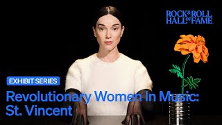 St. Vincent | 'Revolutionary Women In Music' Exhibit Series