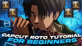 Capcut Roto Tutorial for Beginners 💫💕🔥 | Capcut Roto tutorial easy and simple | roto tutorial