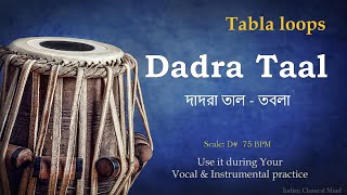 Dadra Taal Tabla Loops | Taalmala | Madhya Laya