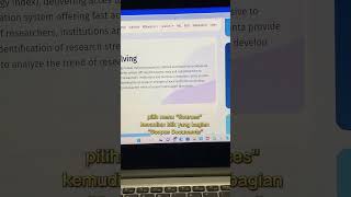 Cara Cari Jurnal Scopus di Website Sinta