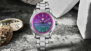 San Martin 39mm Miyota 9015 Splicing MOP Dial Luxury Dress