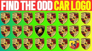 Find the ODD One Out - Car Logo Edition 🚗💗😍 | 36 Emoji Quiz | Easy, Medium, Hard